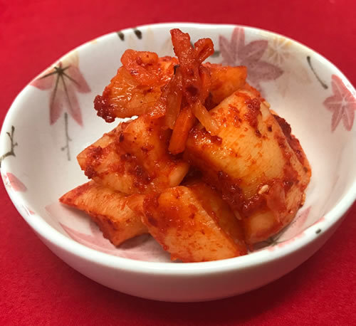 あいしん食品カクテキキムチ